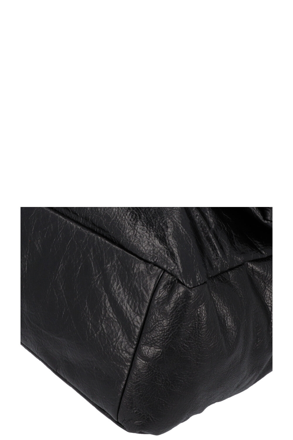 BALENCIAGA Large Monaco Bag Leather Black