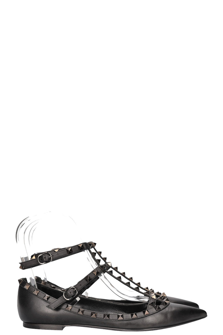 VALENTINO Rockstud Flats Black