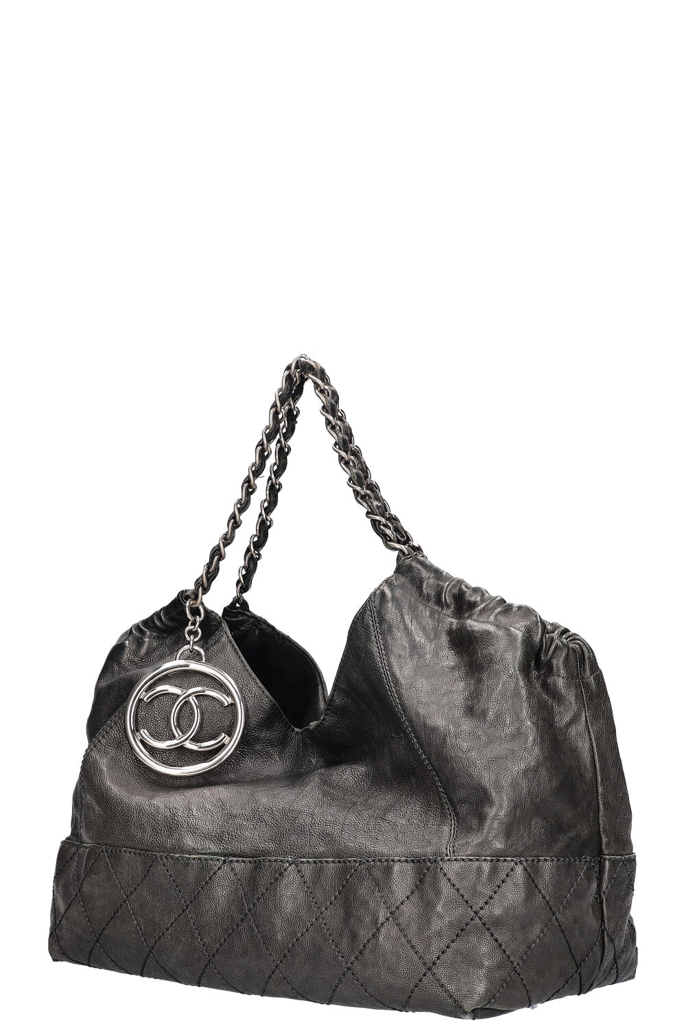 CHANEL Baby Coco Cabas Bag Quilted Black – REAWAKE