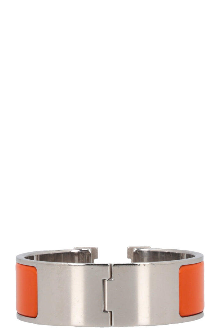 HERMÈS Clic Clac H Bracelet Orange