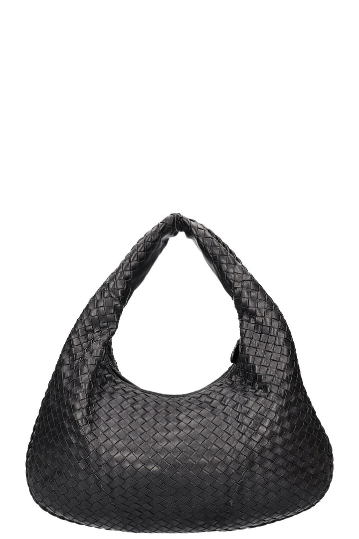 BOTTEGA VENETA Intrecciato Hobo Bag Black