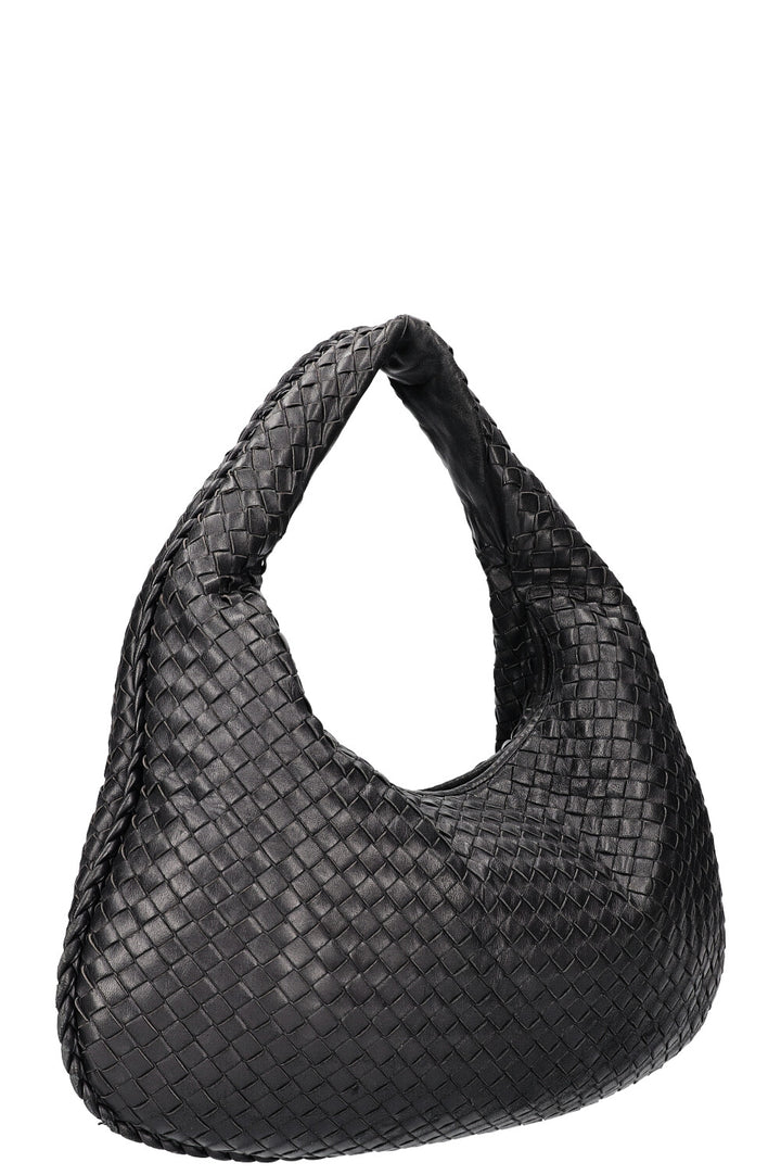 BOTTEGA VENETA Intrecciato Hobo Bag Black