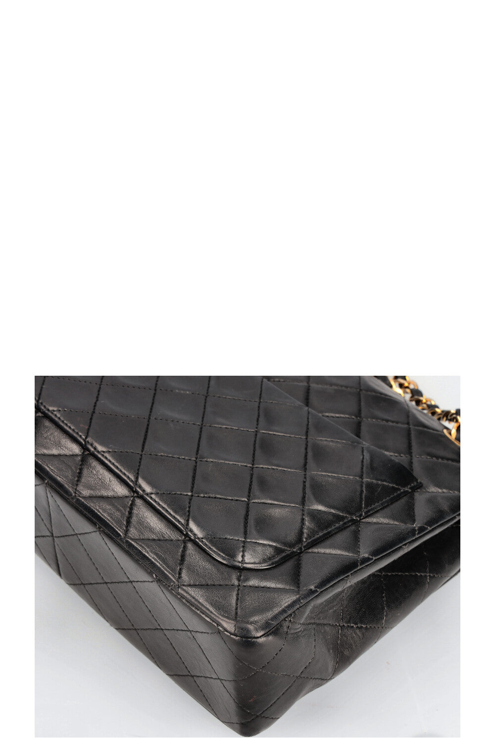 CHANEL Double Flap Bag Square Black