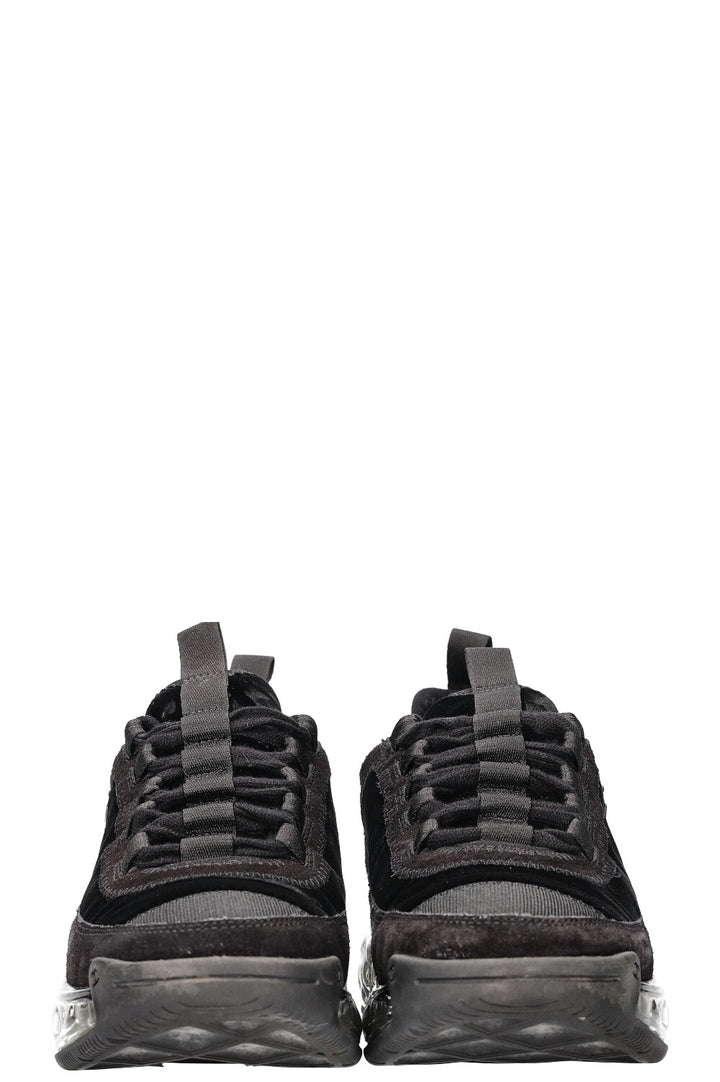 CHANEL Sneakers Velvet Black