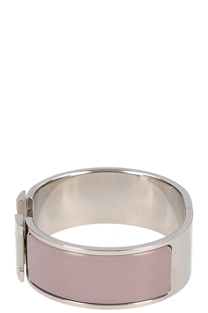 HERMÈS Bracelet Clic Clac H Taupe
