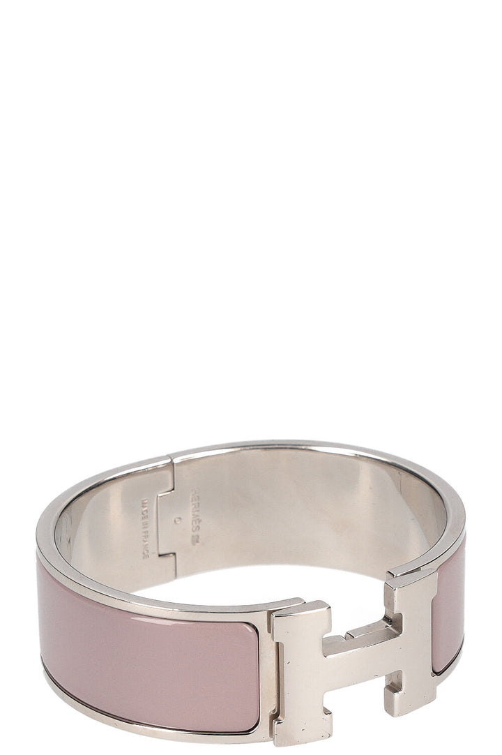 HERMÈS Bracelet Clic Clac H Taupe