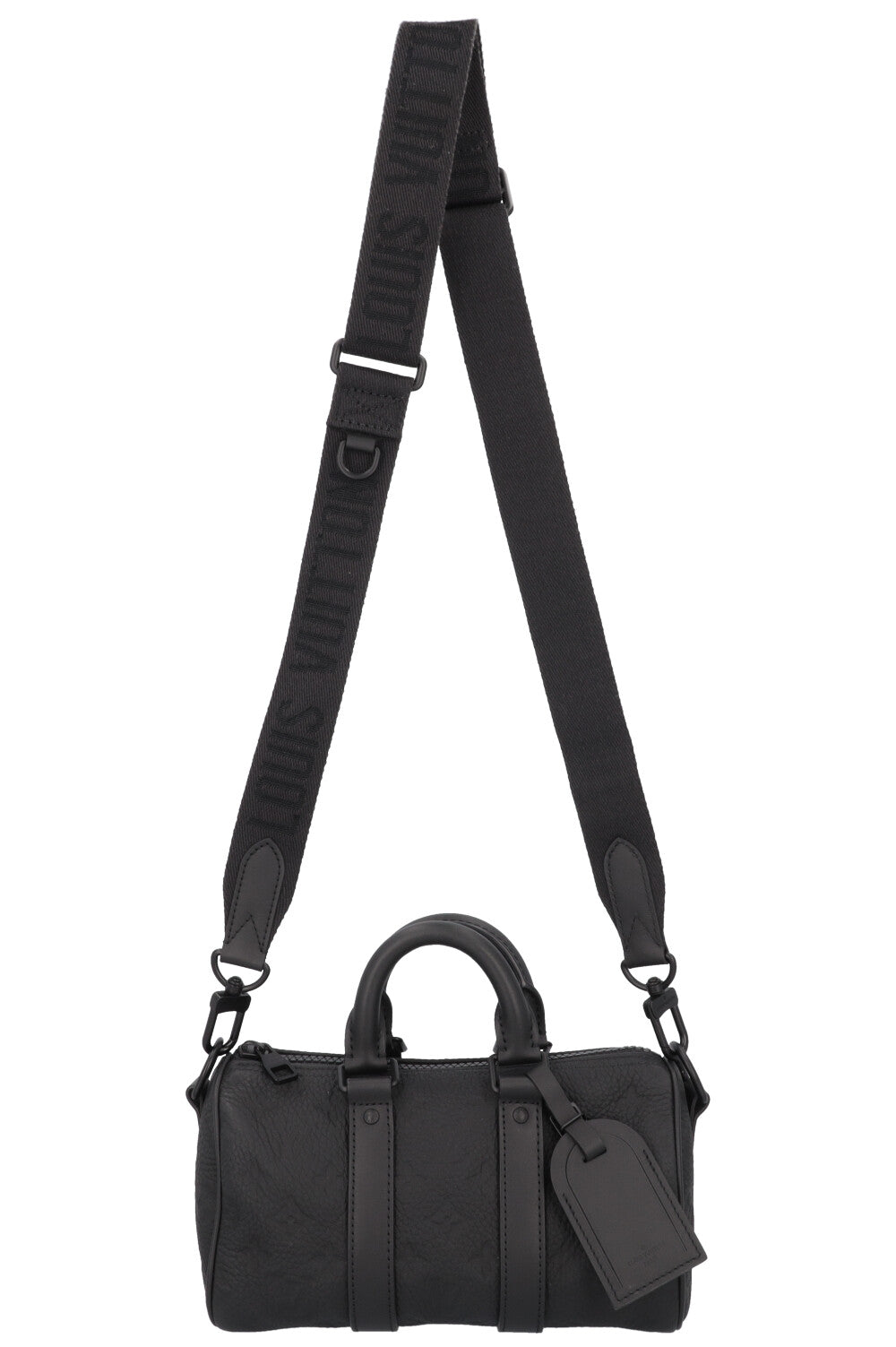 LOUIS VUITTON Keepall Bandoulière 25 MNG Empreinte Black