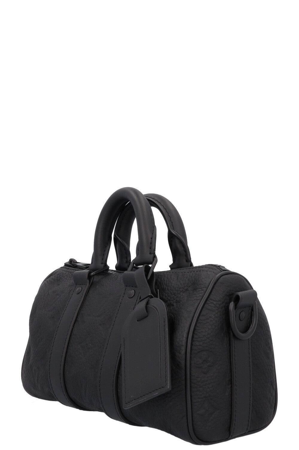 LOUIS VUITTON Keepall Bandoulière 25 MNG Empreinte Black