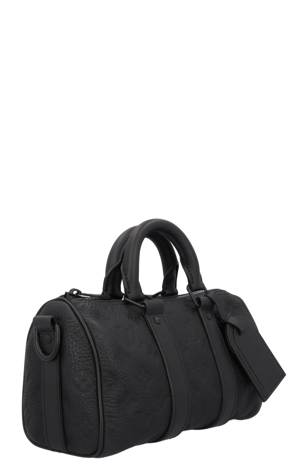 LOUIS VUITTON Keepall Bandoulière 25 MNG Empreinte Black