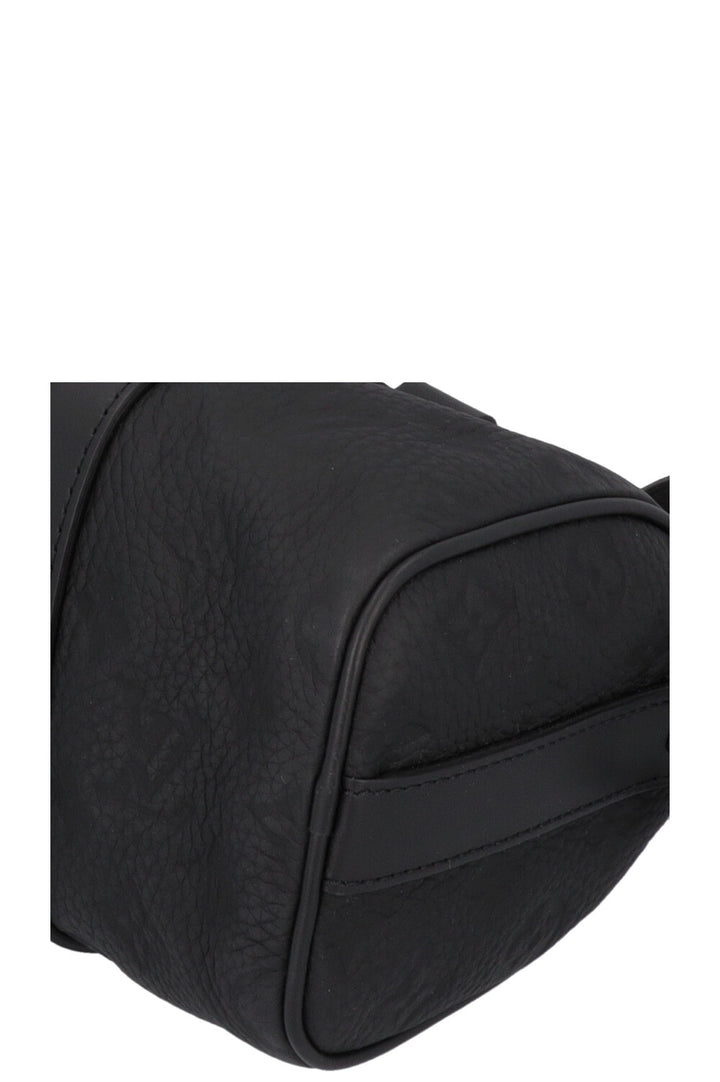 LOUIS VUITTON Keepall Bandoulière 25 MNG Empreinte Black