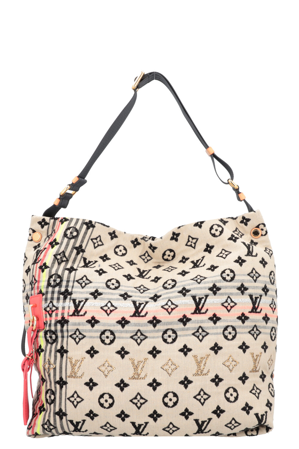 LOUIS VUITTON Cheche Bohemian Bag Canvas