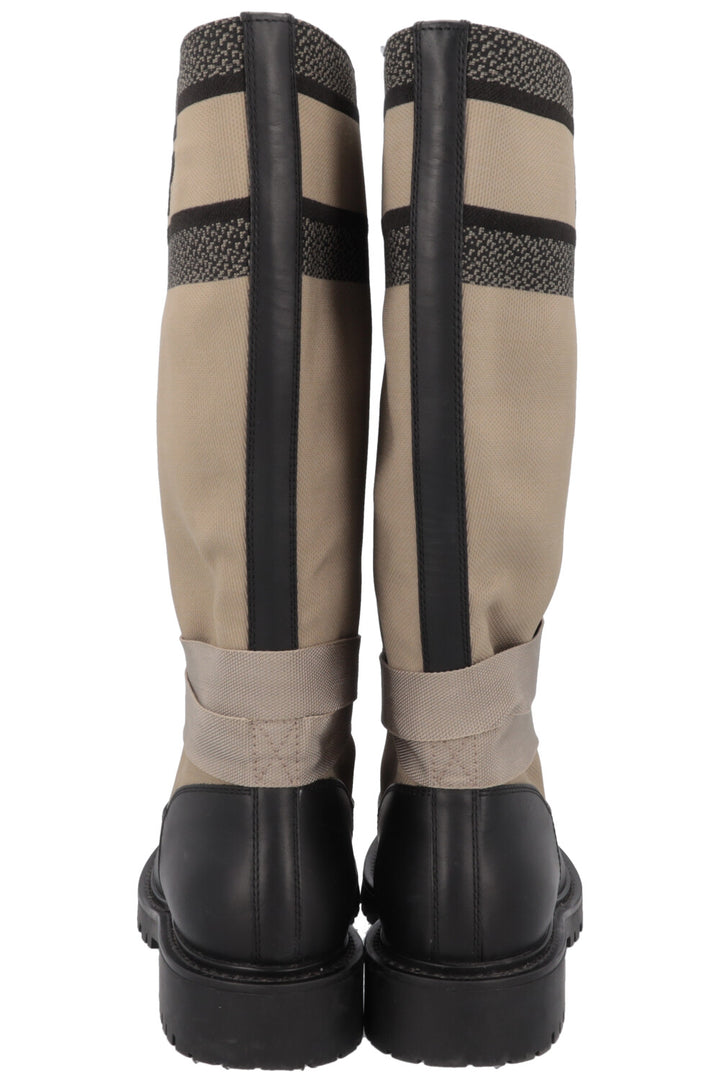 CHRISTIAN DIOR D-Major Boot Taupe Black