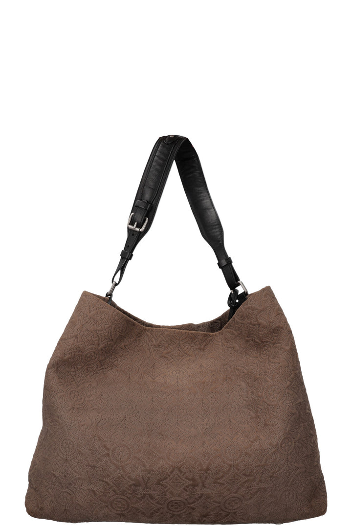LOUIS VUITTON Antheia GM Hobo Bag Fumee