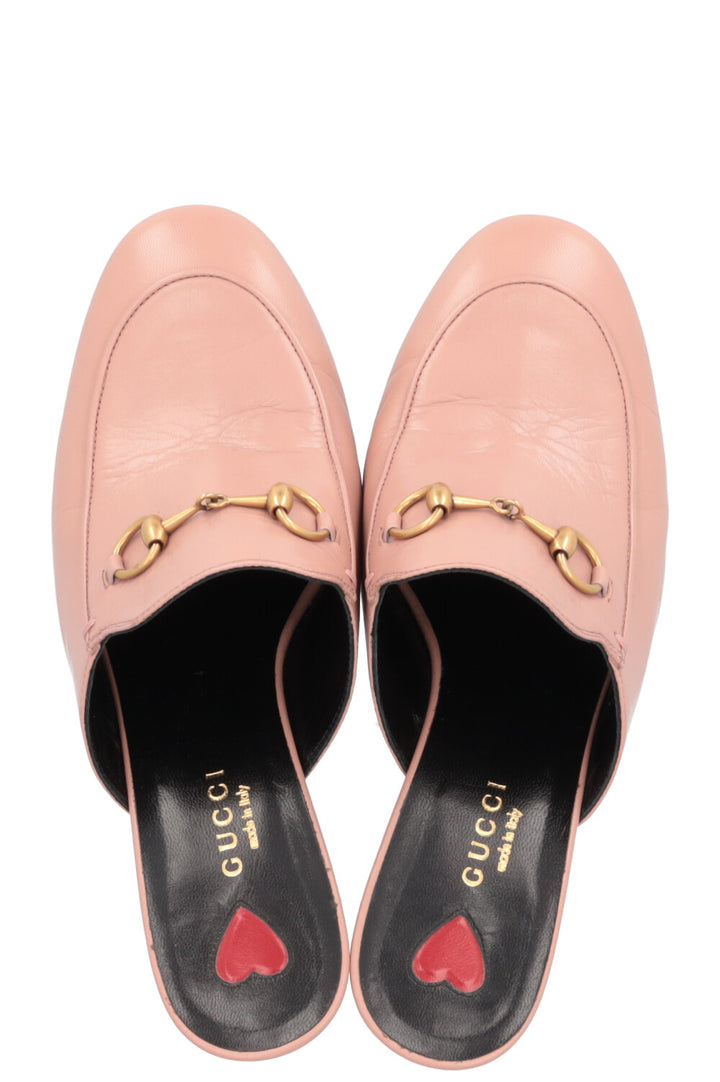 GUCCI Horsebit Heels Dusty Rose