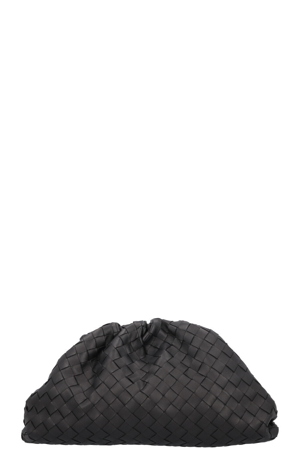 BOTTEGA VENETA The Pouch Intrecciato Black