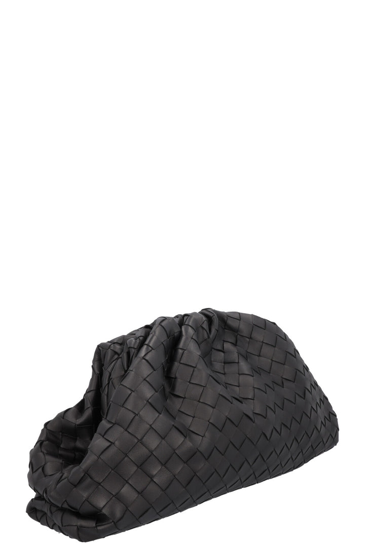 BOTTEGA VENETA The Pouch Intrecciato Black