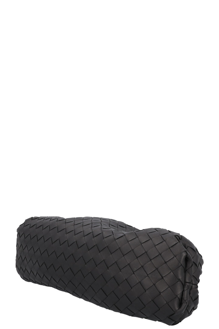 BOTTEGA VENETA The Pouch Intrecciato Black