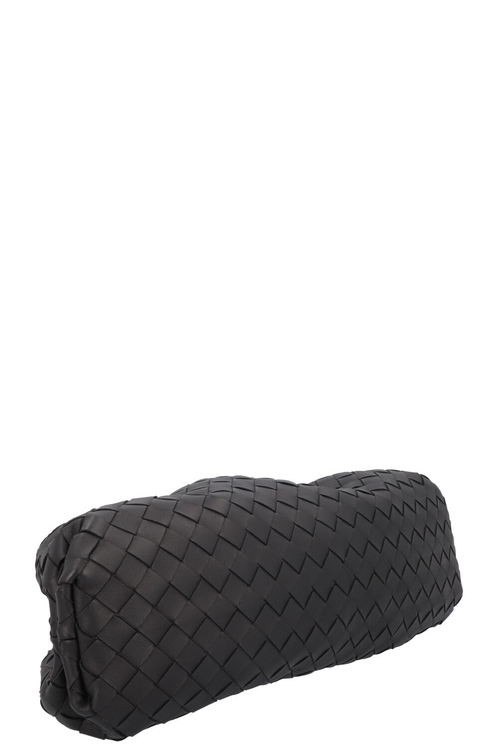 BOTTEGA VENETA The Pouch Intrecciato Black