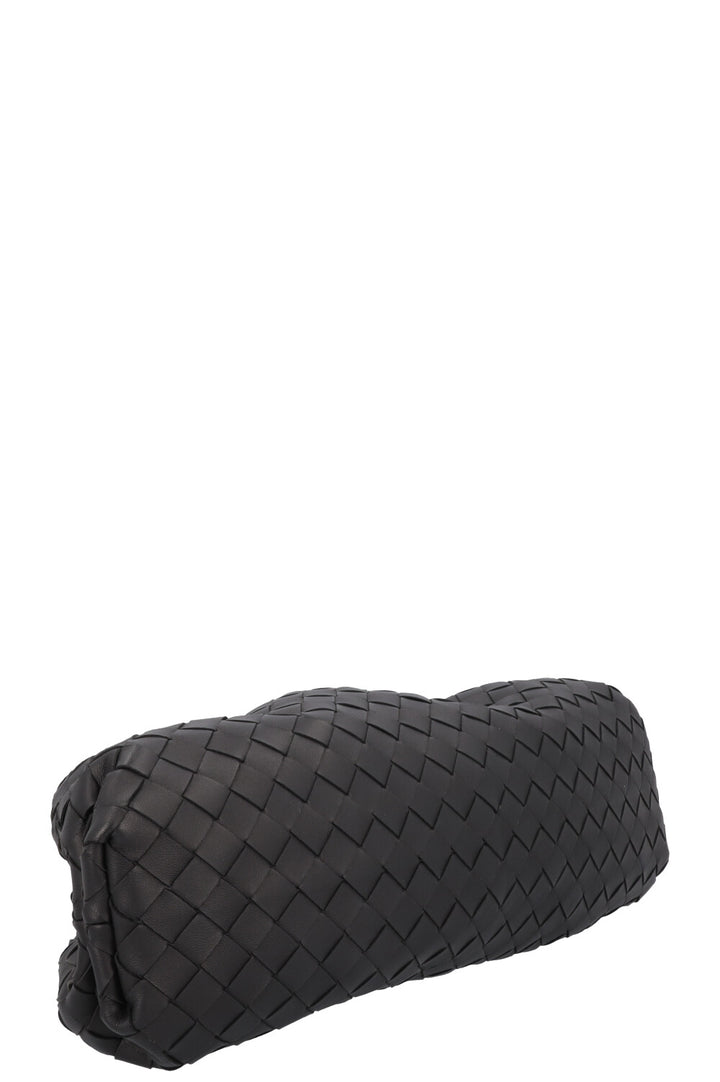 BOTTEGA VENETA The Pouch Intrecciato Black