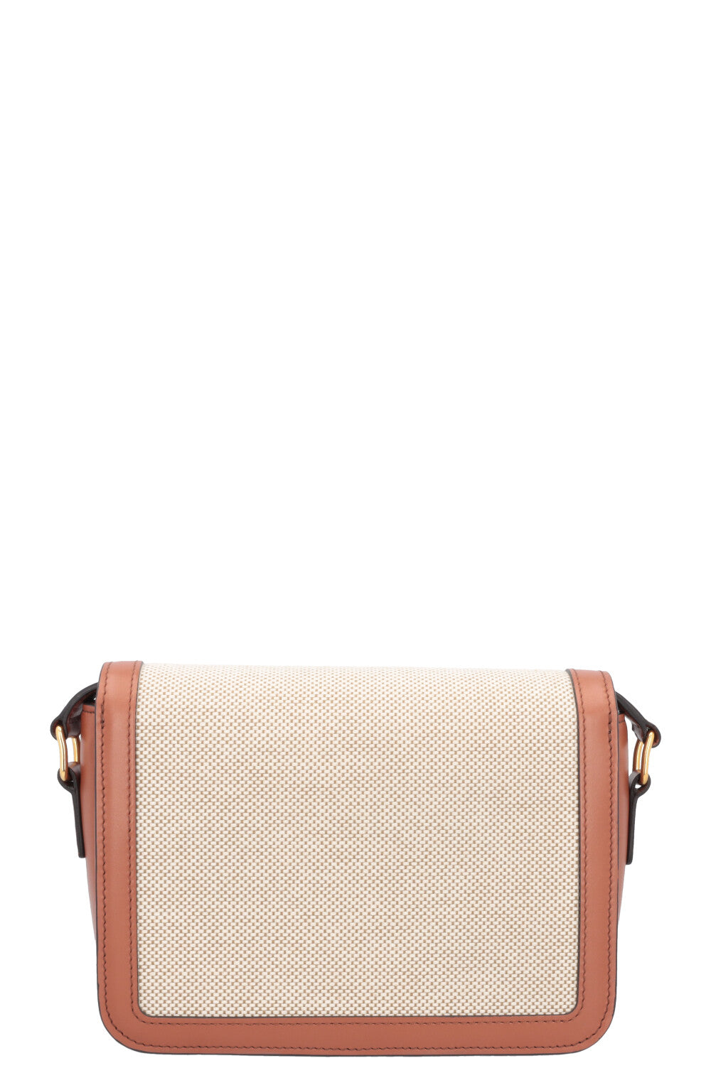 CELINE Teen Triomphe Crossbody Bag Raffia Leather