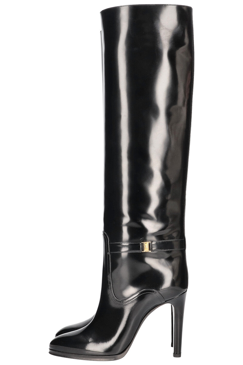 SAINT LAURENT Diane Boots Black