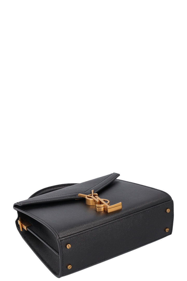 Saint Laurent Cassandra Mini Box Leather Black