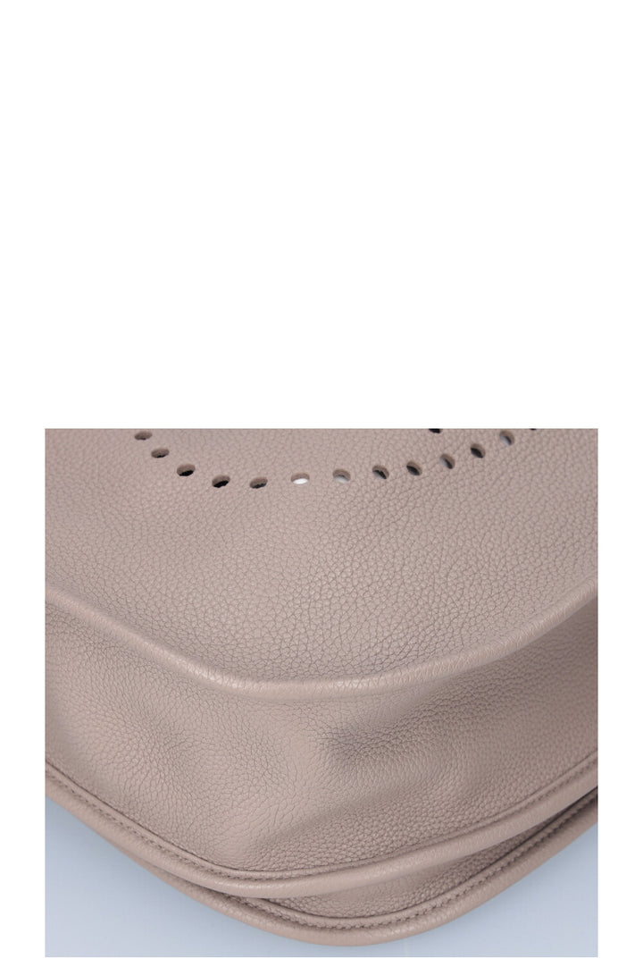 HERMÈS Evelyne GM Togo Gris Asphalte