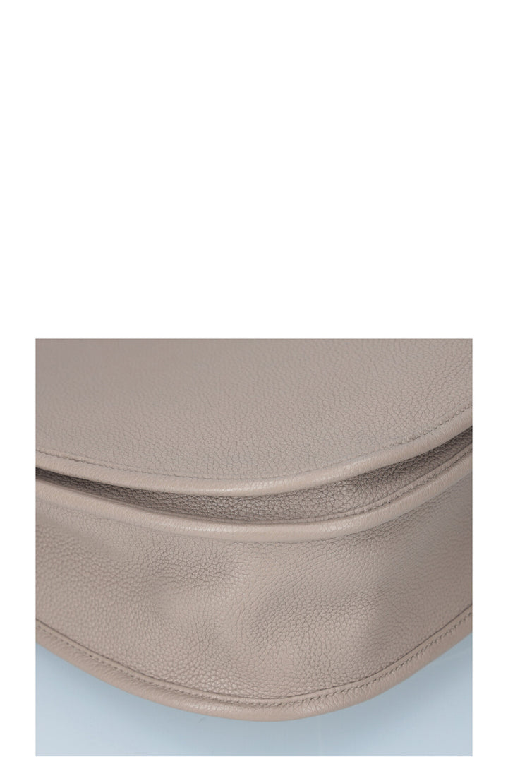 HERMÈS Evelyne GM Togo Gris Asphalte