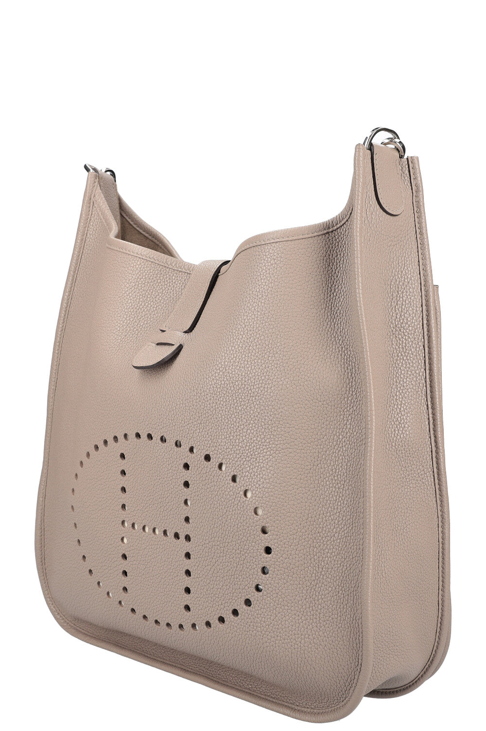 HERMÈS Evelyne GM Togo Gris Asphalte