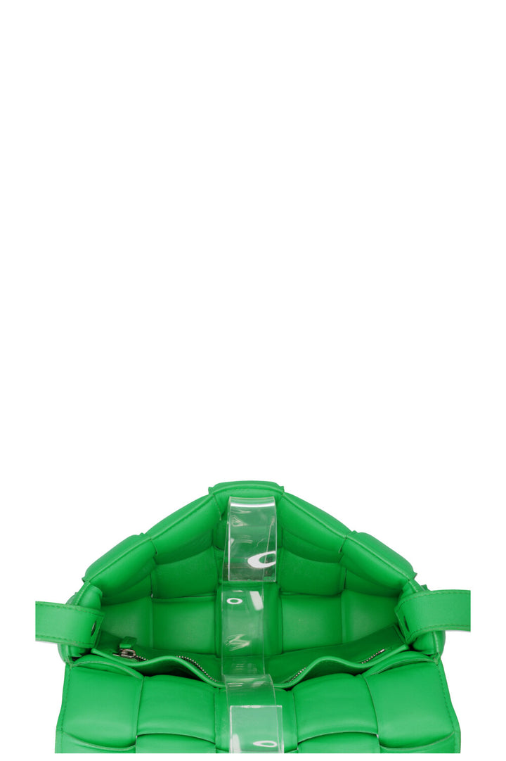 BOTTEGA VENETA Padded Cassette Bag Parakeet