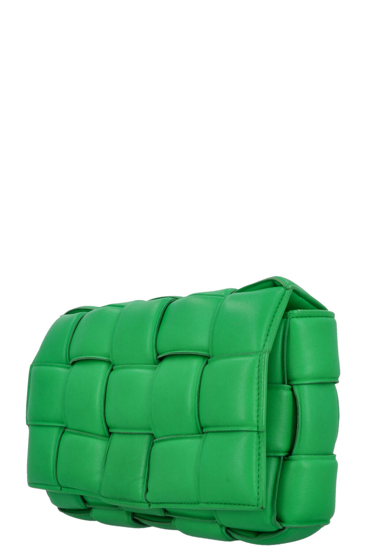 BOTTEGA VENETA Padded Cassette Bag Parakeet