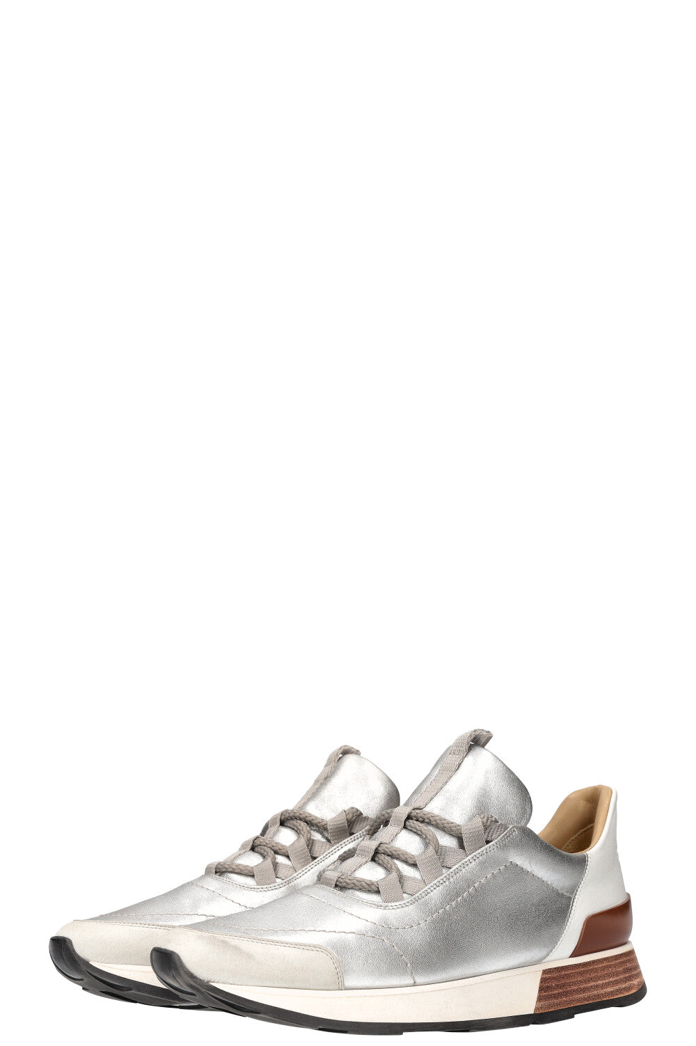 HERMÈS Miles Sneakers Silver