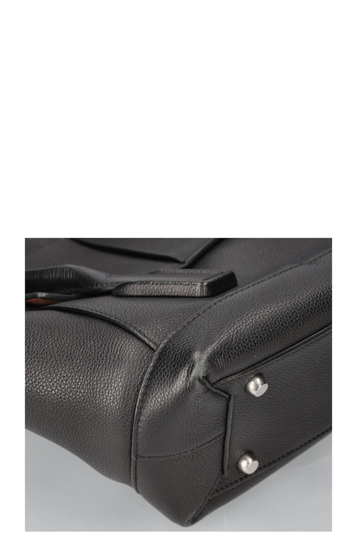 BOTTEGA VENTA Arco Top Handle Bag Black