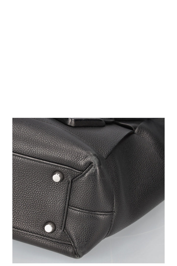 BOTTEGA VENTA Arco Top Handle Bag Black