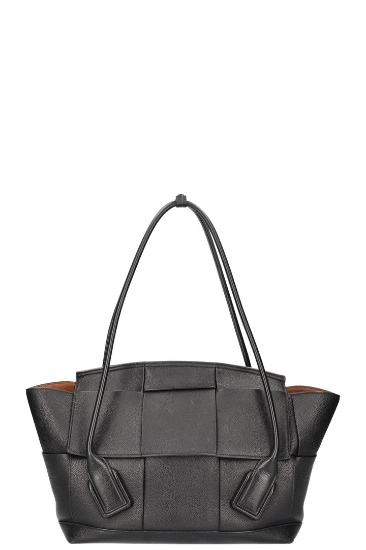 BOTTEGA VENTA Acro Top Handle Bag Black