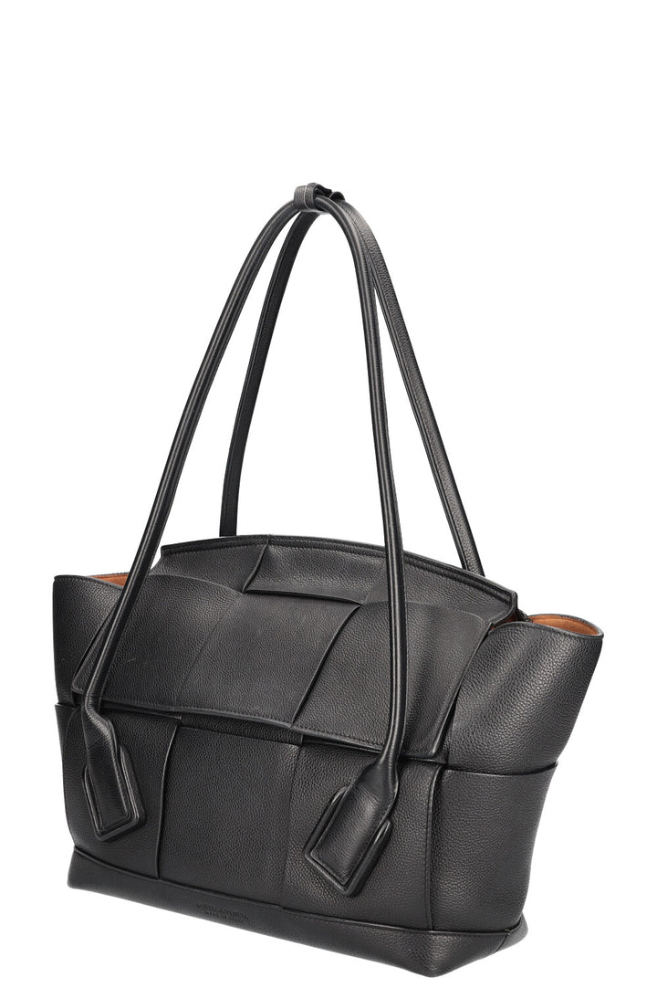 BOTTEGA VENTA Arco Top Handle Bag Black