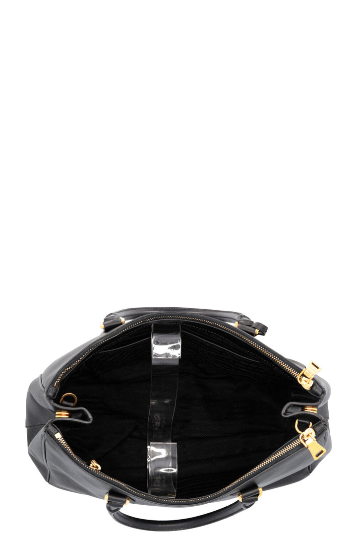 PRADA Galleria Saffiano Large Tote Bag Black