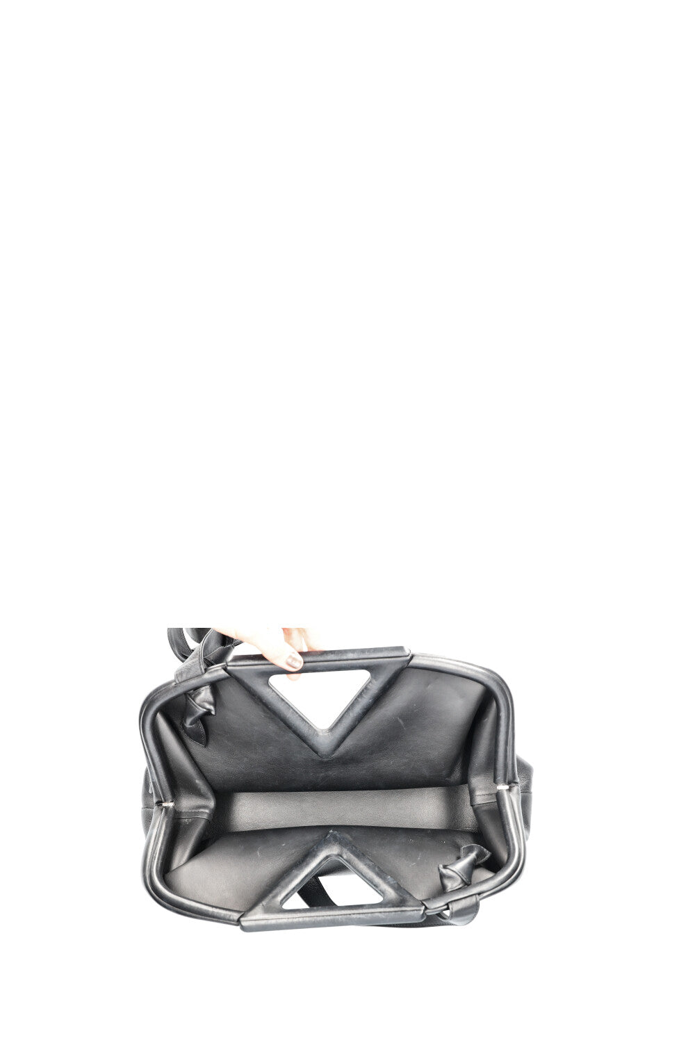 BOTTEGA VENETA Point Shoulder Bag Black