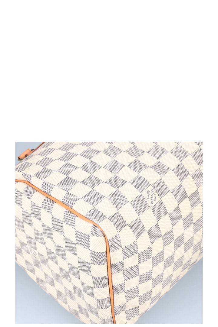 LOUIS VUITTON Speedy 30 Damier Azur