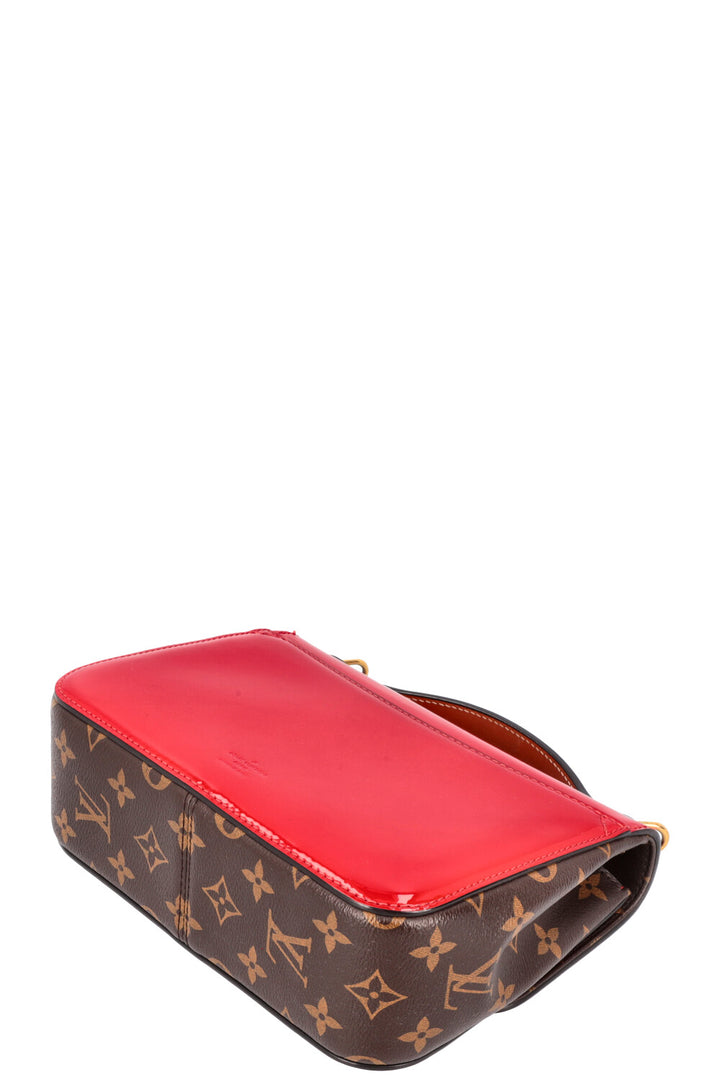 LOUIS VUITTON Sac Cherrywood Verni Rouge MNG