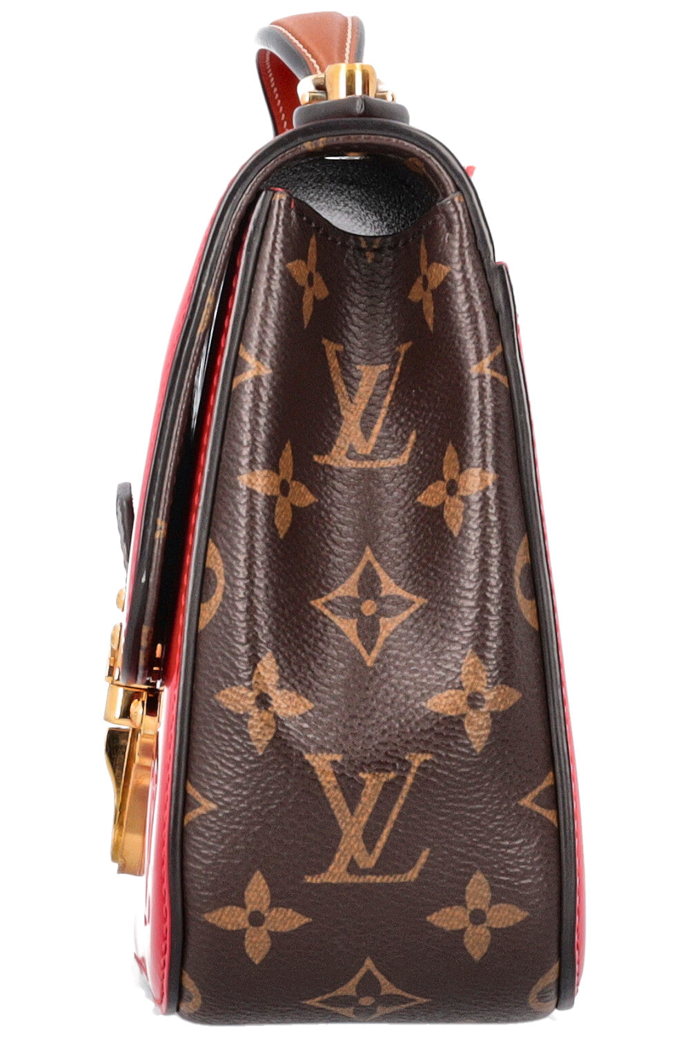 LOUIS VUITTON Sac Cherrywood Verni Rouge MNG