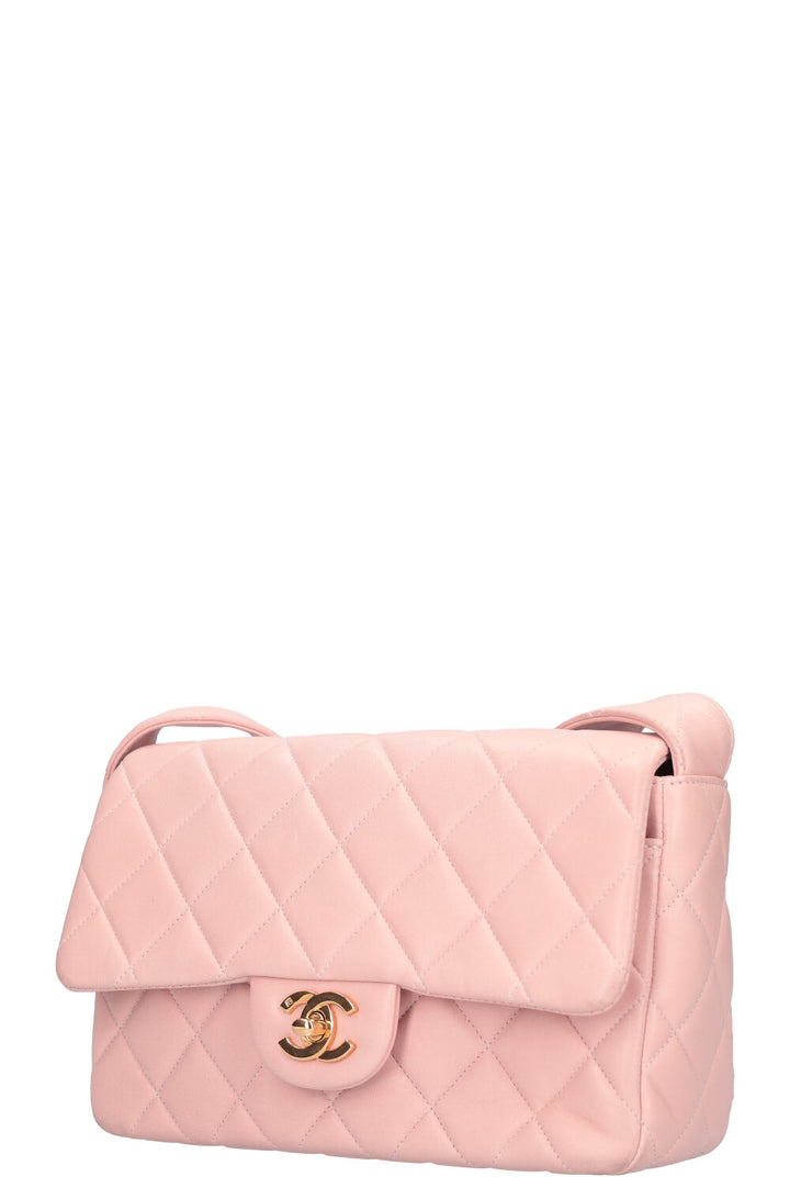 CHANEL Quilted Shoulder Bag Pink