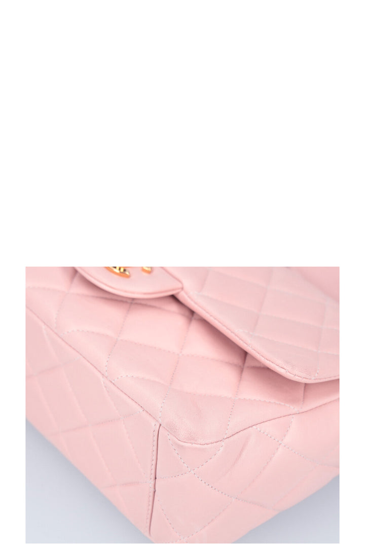 CHANEL Quilted Shoulder Bag Pink