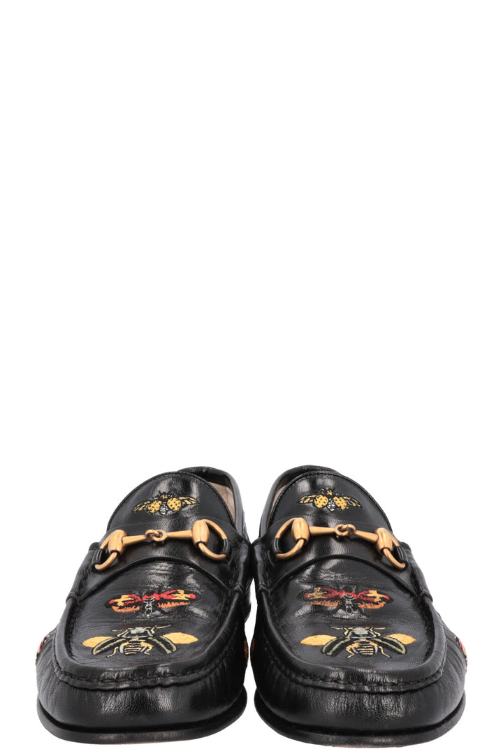 GUCCI Mocassins Bugs 1835 Cuir Noir