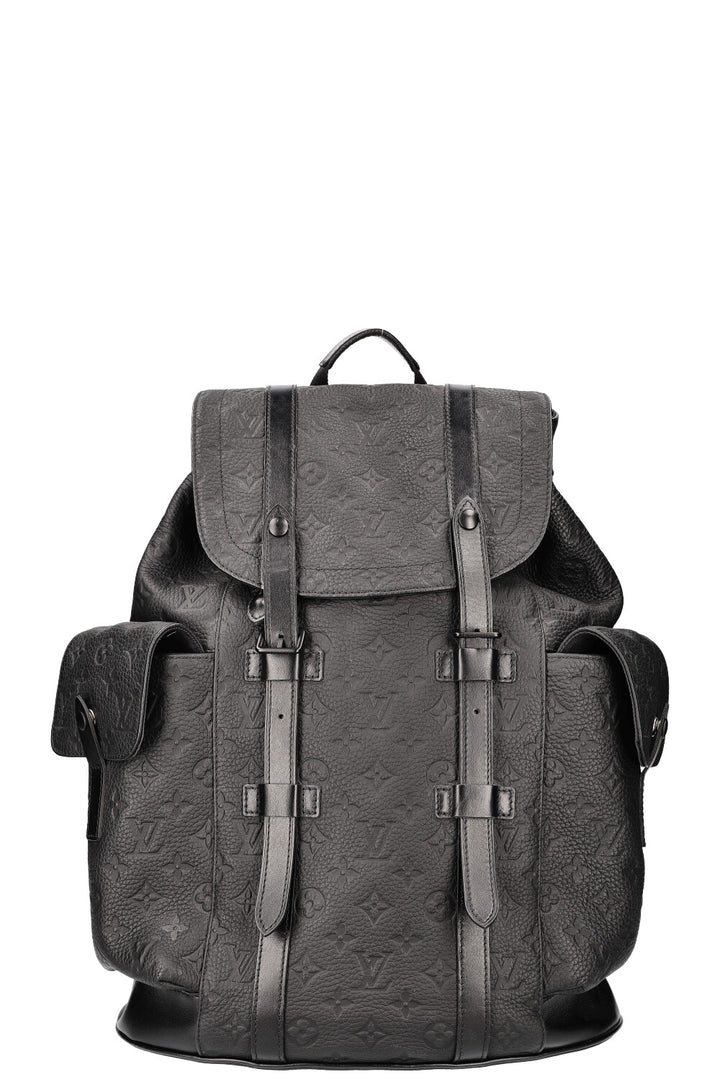 LOUIS VUITTON Christopher MM Backpack Black