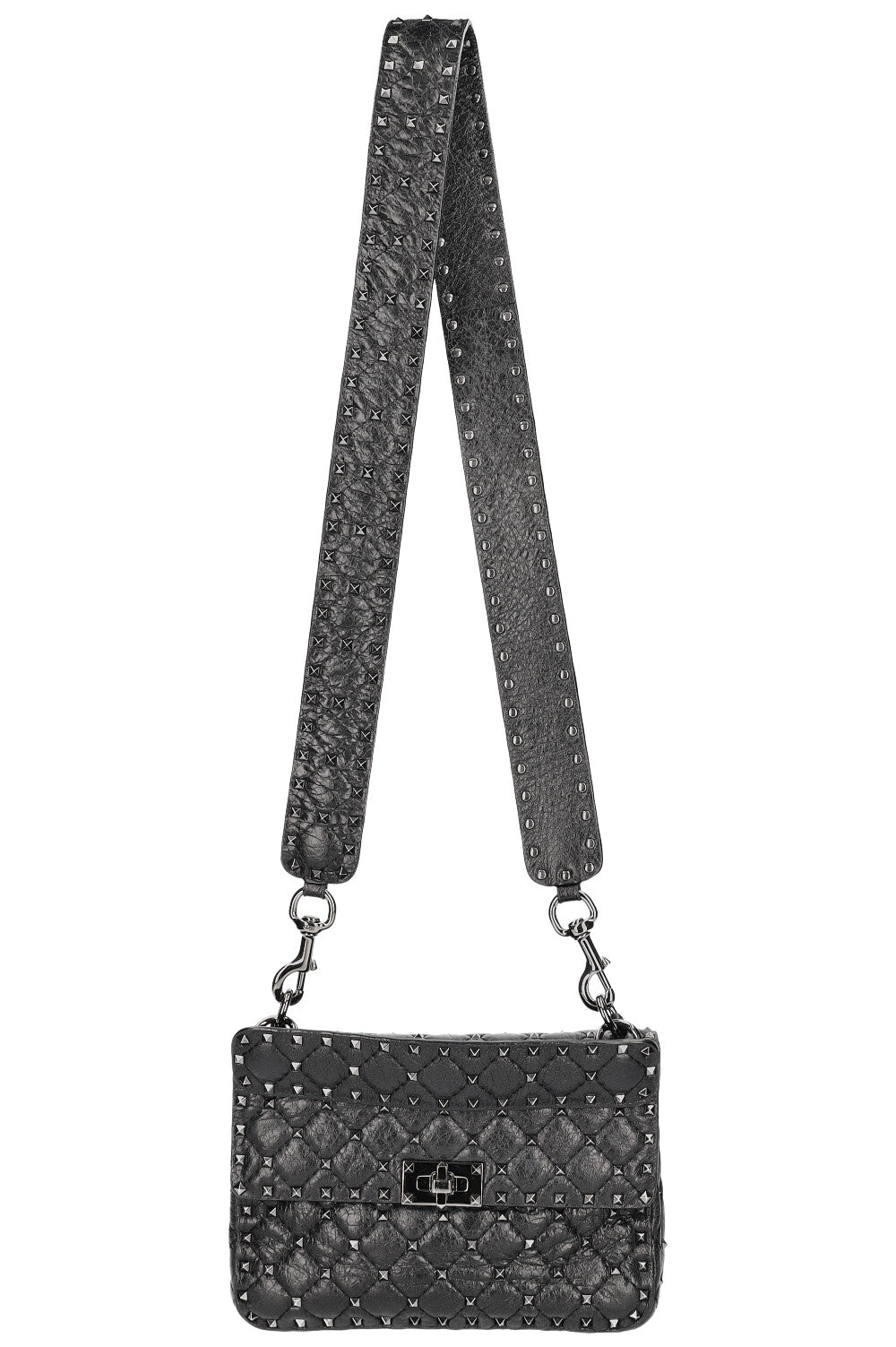 VALENTINO Rockstud Spike Bag Medium Black