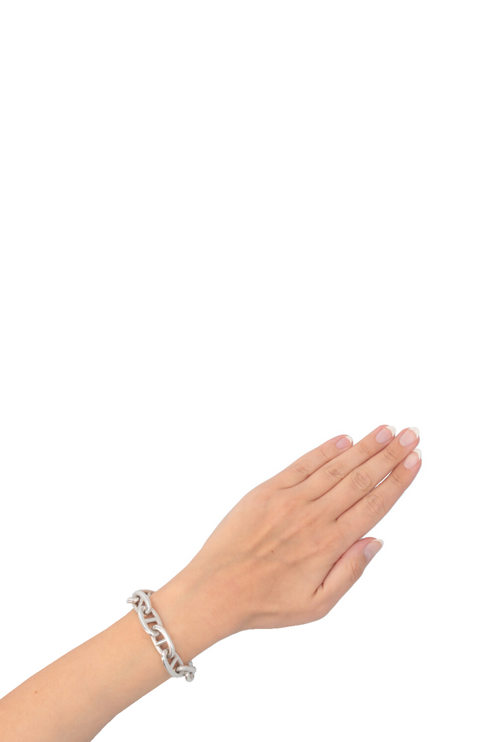 HERMÈS Chaîne d'Ancre Bracelet GM Silver