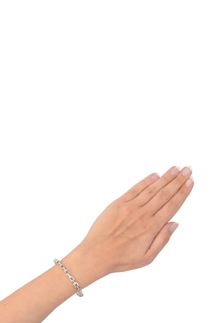 TIFFANY&amp;CO T Chain Bracelet Silver