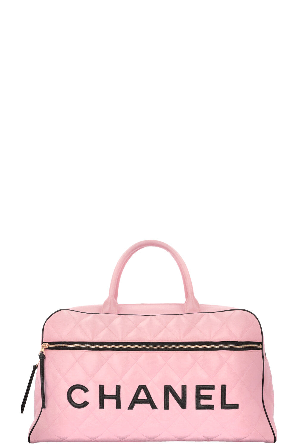 CHANEL Bowling Bag Calfskin Pink