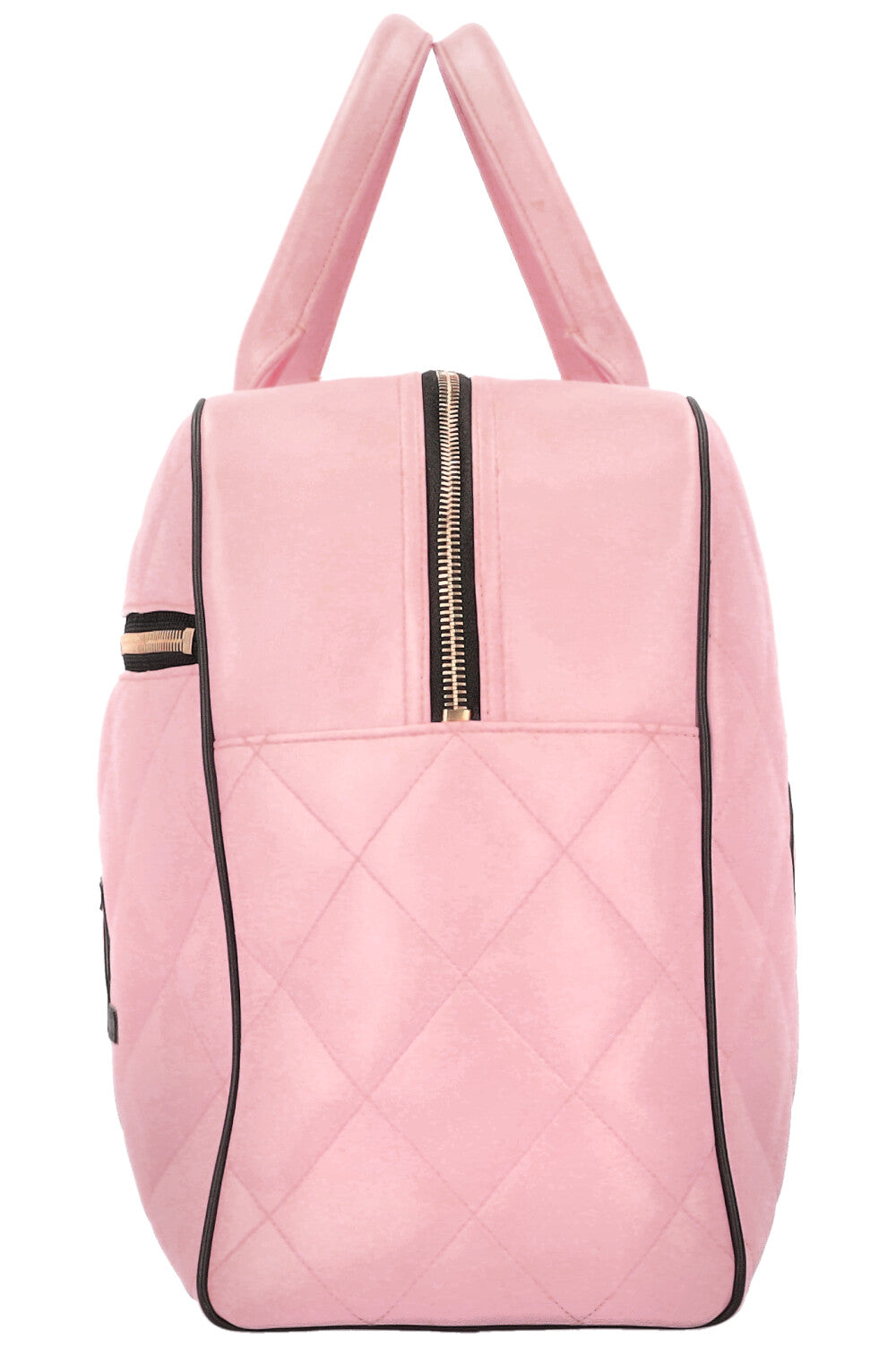 CHANEL Bowling Bag Calfskin Pink